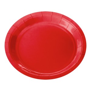Pratos de Papel 18cm - Vermelho c/8 Make+