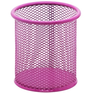 Porta Caneta Aramado Redondo - Rosa BRW