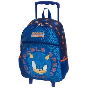 Mochila com Rodinhas Sonic Geomaze 989E01 Pacific