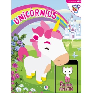 Livro para Colorir - Unicórnios - Colorindo em 3D Ciranda Cultural