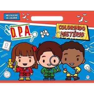 Meu Blocão de Colorir - Detetives do Prédio Azul - Colorindo o Mistério Ciranda Cultural