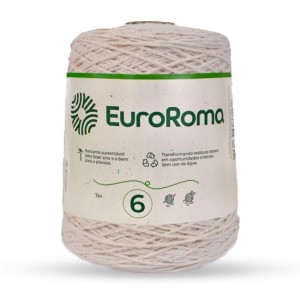 Barbante N.6 100 - Natural 600g EuroRoma
