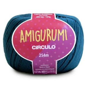 Linha Amigurumi 5073 - Petróleo Circulo