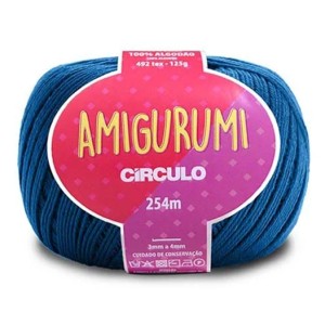 Linha Amigurumi 2770 - Azul Clássico Circulo