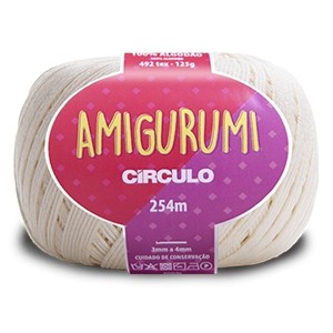 Linha Amigurumi 8176 - Off White Circulo
