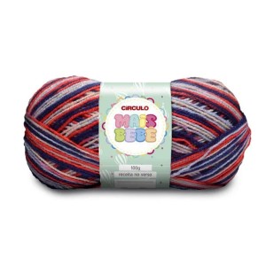 Lã Mais Bebê 9642 - Intuição 100g Circulo