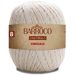 Barbante Barroco n.8 - Natural Circulo