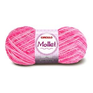 Lã Mollet 40g 9288 - Prímula Circulo