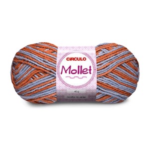 Lã Mollet 40g 9699 - Praia Circulo