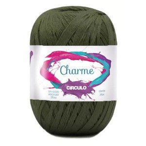 Linha Charme 5164 - Verde Arbusto Circulo