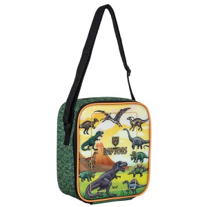 Lancheira Térmica Raptor Verde e Laranja LC1003 BRW