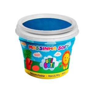 Massa de Modelar 140g - Azul Uti Guti