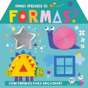 Livro Cartonado - Vamos Aprender as Formas? Ciranda Cultural