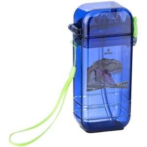 Garrafa Plástica 350ml - Raptors Azul e Amarelo BRW