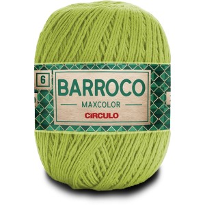 Barbante Barroco MaxColor n.6 400g 5203 - Limonada Circulo