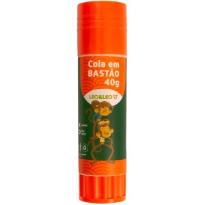 Cola em Bastão 40g Escolar Leo e Leo