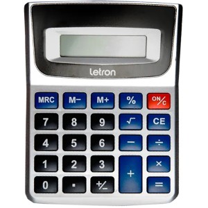 Calculadora de Mesa 8 Dígitos Office 99321 Letron