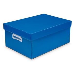 Caixa Organizadora Novaonda P - Azul Polibras