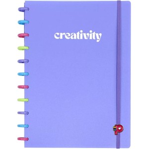 Caderno de Disco Grande Colorful Creativity Pop Disc