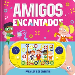 Livro com Jogo - Amigos Encantados Ciranda Cultural