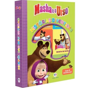 Livro Box com 6 Minilivros - Masha e o Urso - Histórias Divertidas Ciranda Cultural