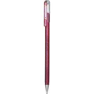 Caneta Gel 1.0mm Hybrid Dual Metallic Rosa e Rosa Metálico Pentel