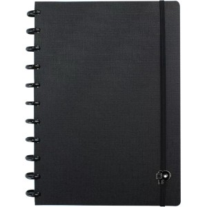 Caderno de Disco Grande All Black Pop Disc