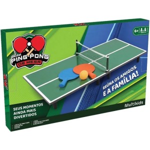 Jogo Mini Ping-Pong de Mesa BR2071 Multikids