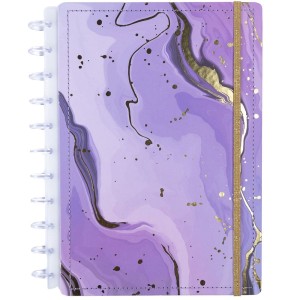 Caderno de Disco Grande Gran Lilás Diskô
