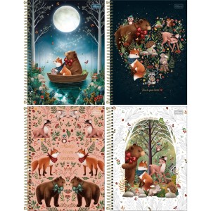 Caderno 10 Matérias Loveland 160 Folhas Tilibra