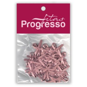Laço de Cetim 4mm - Rosa Velho c/50 Progresso