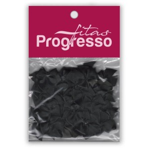 Laço de Cetim 10mm - Preto c/50 Progresso