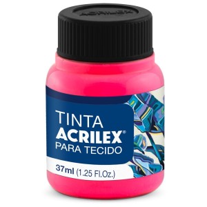 Tinta para Tecido Neon 37ml - Maravilha 107 Acrilex