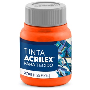 Tinta para Tecido 37ml - Laranja 517 Acrilex