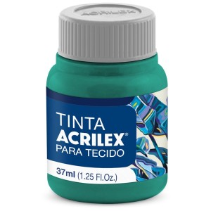 Tinta para Tecido 37ml - Verde Mar 630 Acrilex