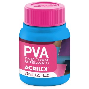 Tinta PVA Fosca 37ml - Azul Celeste 503 Acrilex
