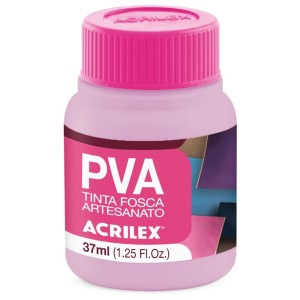 Tinta PVA Fosca 37ml - Rosa Bebê 813 Acrilex