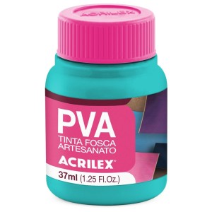 Tinta PVA Fosca 37ml - Turquesa 577 Acrilex