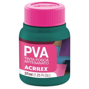Tinta PVA Fosca 37ml - Verde Bandeira 511 Acrilex