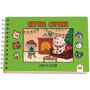 Livro de Colorir Cuties - Kittie Cuties Vale das Letras