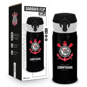 Garrafa Térmica Flip 300ml - Corinthians Brasfoot