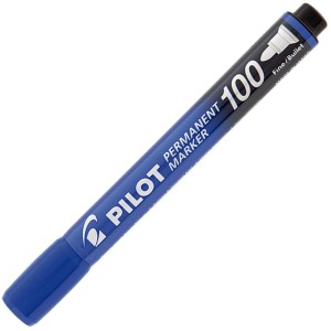 Pincel Marcador Permanente SCA-100 Azul Pilot