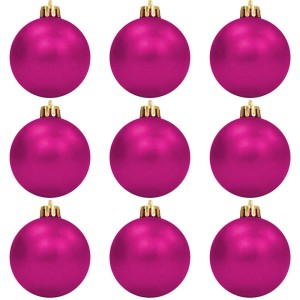 Bola de Natal 4cm Pink c/9 SoNatal