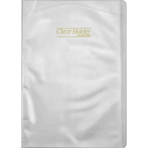 Pasta Catálogo Ofício com 20 Envelopes Clear Holder - Transparente 120OFCH-TR Plascony