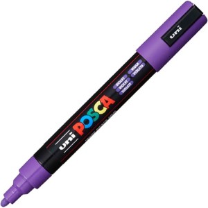 Caneta Posca PC-5M - Violeta Uniball