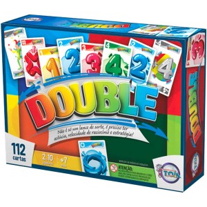 Jogo de Cartas Double 12167 Toia Brinquedos