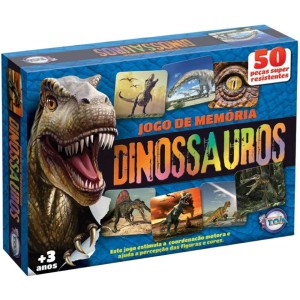 Jogo da Memória - Dinossauros 12161 Toia Brinquedos