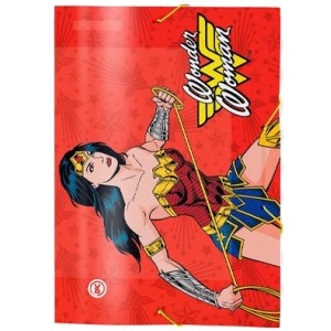 Pasta com Elástico Mulher Maravilha 2998 DAC